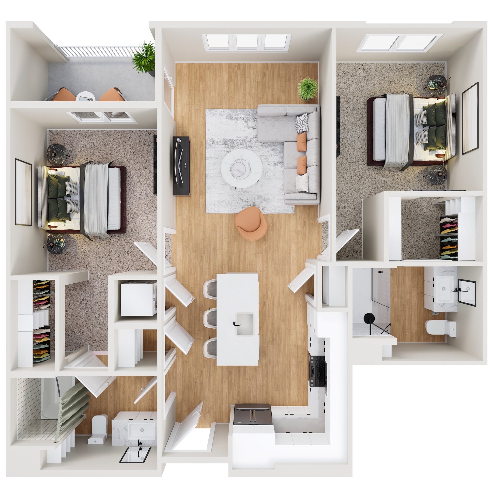 B2 floor plan
